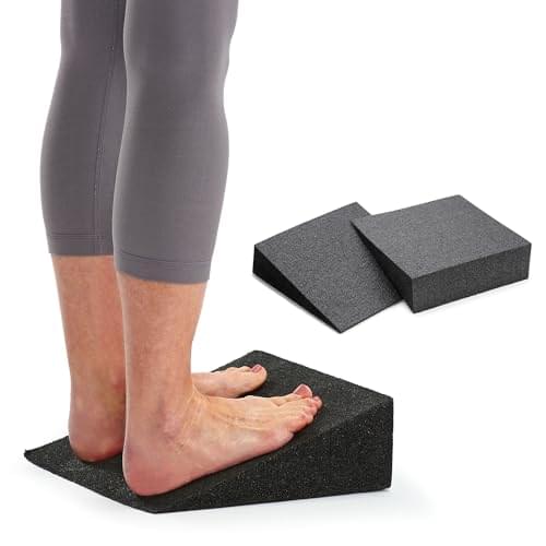 OPTP Slant (Pair) – Foam Wedge Incline Slant Boards – Stretching Equipment for Calf and Ankle Rehabilitation – Foot Wedges for Exercise, Achilles Tendonitis, Plantar Fasciitis, and Shin Splints
